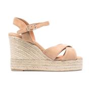 Beige Kile Espadrilles Sandaler Kvinner