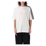 Hvit 3-Stripes T-skjorte Casual Stil