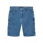 Løstsittende Tømrer Denim Shorts