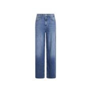 Wide Leg Denim Bukser