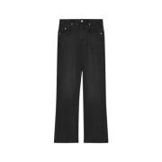 Monofarge Glidelås Lukking Multilomme Jeans