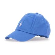 Klassisk Bomull Baseball Cap, Koboltblå