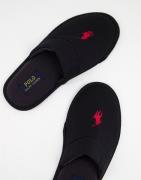 Ralph Lauren klarance mule slippers in black