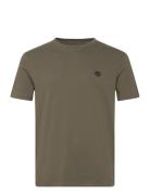 Ss Dun-River Crew T Khaki Timberland