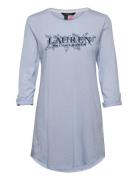 Lrl Lounger Tee Blue Htr Blue Lauren Ralph Lauren Homewear