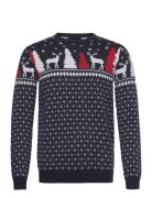 Dpx-Mas Deer Knit Patterned Denim Project