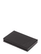 Personal Card Holder Grey Design Letters