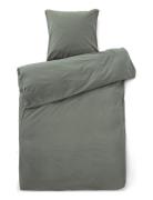 St Bed Linen 140X220/50X70 Cm Grey Compliments