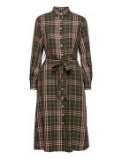 Kaitlyn Tencel Shirt Dress Green Lexington Clothing