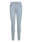 Dpwmaja Highwaist Skinny Jeggins Blue Denim Project