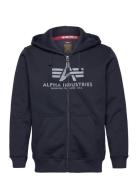 Basic Zip Hoodie Navy Alpha Industries