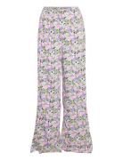 Slfjudita Hw Wide Pant B Purple Selected Femme