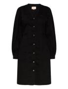 Janice Ls Dress Black Soft Rebels