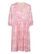 Callie Ls Dress Pink NORR