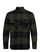 Onsmilo Ls Check Overshirt Green ONLY & SONS