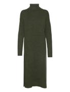 Penny Knit Dress Khaki A-View