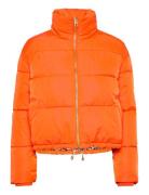 Short Puffer Jacket Orange Coster Copenhagen