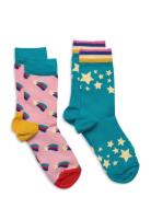 2-Pack Kids Shooting Star Sock Patterned Happy Socks