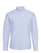 Yarn Dyed Oxford Superflex Shirt Blue Lindbergh