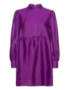 Vilupa L/S Short Dress Purple Vila