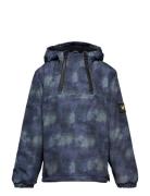 Double Zip Microfleece Lined Irridesent Windcheater Patterned Lyle & S...