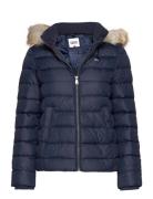 Tjw Basic Hooded Down Jacket Blue Tommy Jeans