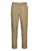 Parker Logo Twill Pants Beige Les Deux