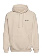 Duncan Pile Hoodie Beige Les Deux