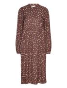 Bpibbie Dress Brown Kaffe