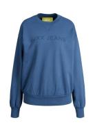 Jxdee Ls Loose Grunge Sweat Noos Blue JJXX