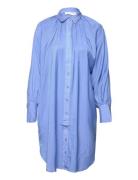 Slfalfa Ls Short Shirt Dress B Blue Selected Femme