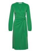 Catjaiw Wrap Dress Green InWear