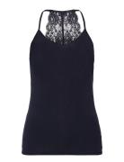 Cupoppy Lace Singlet Black Culture