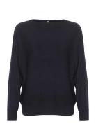 Cuannemarie Batwing Jumper Blue Culture
