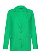 Vmmymilo Ls Blazer Wvn Ga Green Vero Moda