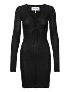 Patrs Knit Dress Black Résumé