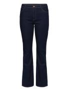 Carsally Hw Flared Jeans Dnm Bj370 Noos Blue ONLY Carmakoma