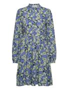 Slfjana Ls Short Shirt Dress B Blue Selected Femme