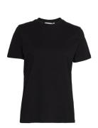 Slfmyessential Ss O-Neck Tee Black Selected Femme