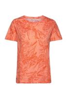 Almaiw Print Tshirt Orange InWear