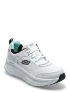 Womens Relaxed Fit: D'lux Walker - Infinite Motion White Skechers