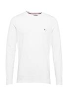 Stretch Extra Slim Fit Long Sleeve Tee White Tommy Hilfiger
