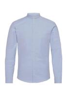Yarn Dyed Oxford Superflex Shirt L/ Blue Lindbergh