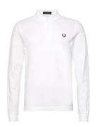 The L/S Fp Shirt White Fred Perry