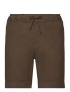 Winward Linen Shorts Brown Morris