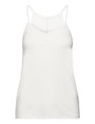 Crtrulla Jersey Top White Cream