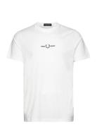 Embroidered T-Shirt White Fred Perry