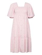 Cheri Ditzy Dress Pink A-View