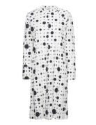 Chakra Dupina Dress Aop White Mads Nørgaard