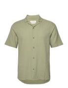 Short-Sleeved Cuban Shirt Khaki Revolution